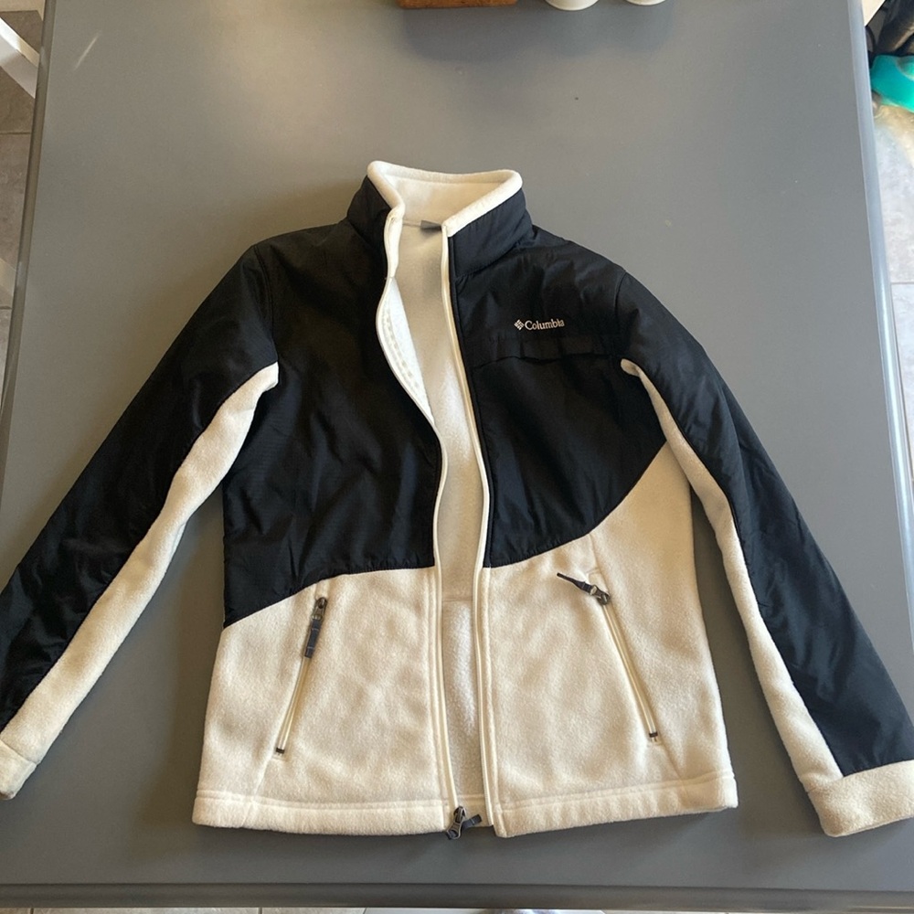 Kids Columbia fleece jacket size large